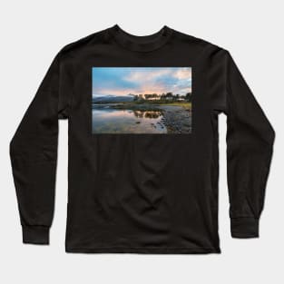 sunset over the fiords, Norway Long Sleeve T-Shirt